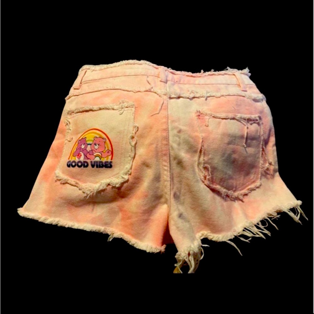 Care Bear Good Vibes Denim Shorts
